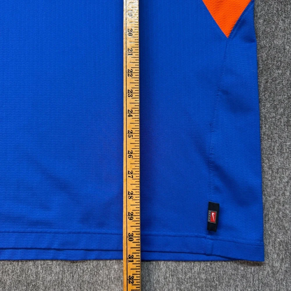 Nike Boise State Broncos Dri-FIT Shirt Mens Medium Blue Orange F5BLM 11863X